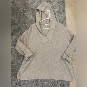 Aerie cozy up waffle hooded sweater